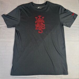 Nike Dri-Fit “Waviness” Black & Red Graphic Tee (Men’s M)